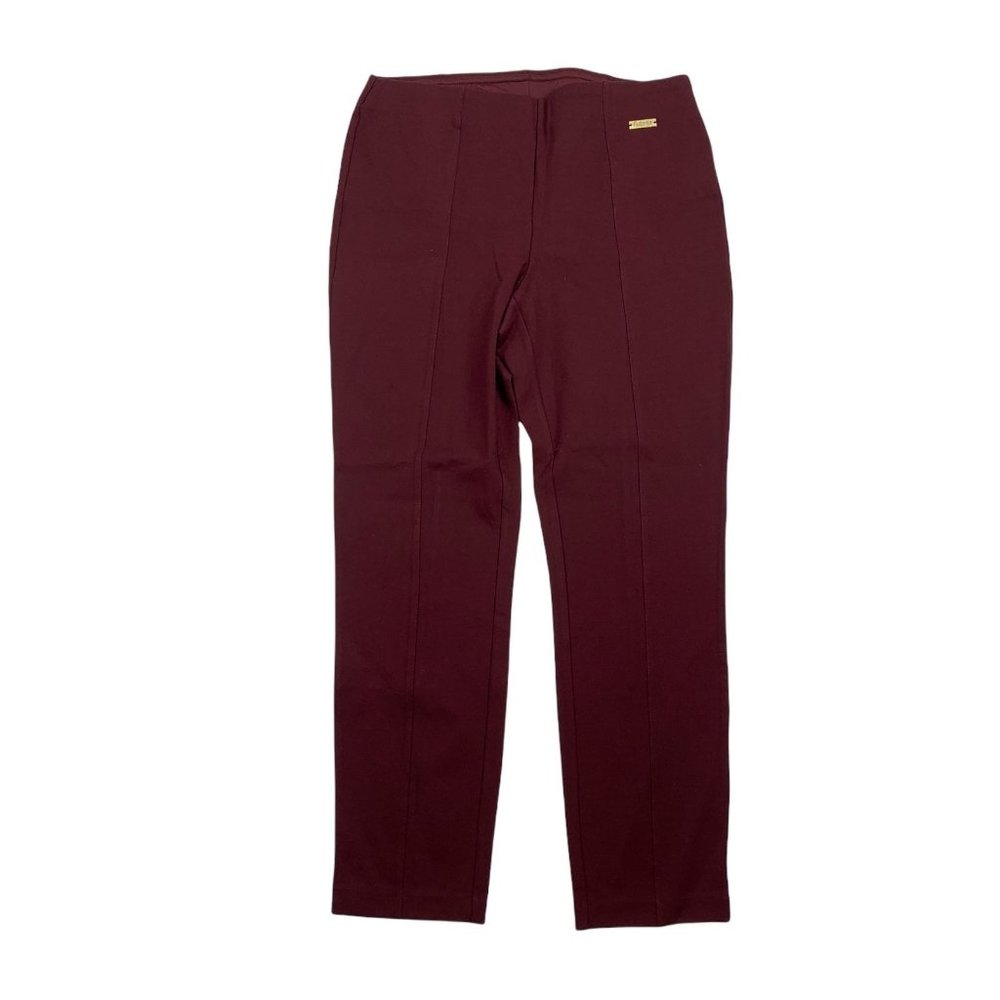 Rafaella Comfort Ankle 8 Pants Cranberry 30 X 29